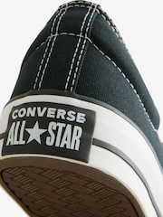 Converse Black Youth Star Player 76 Trainers - Image 9 of 9