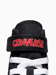 Converse Black Tom and Jerry 1V High Top Trainers - Image 7 of 8