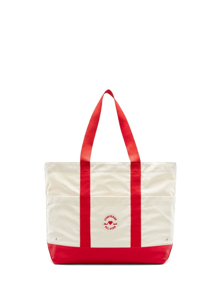 Bolso tote de corazones de Converse - Imagen 1 de 7