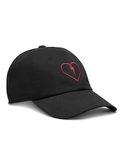 Converse Black Valentines Heart 100% Cotton Cap - Image 3 of 5