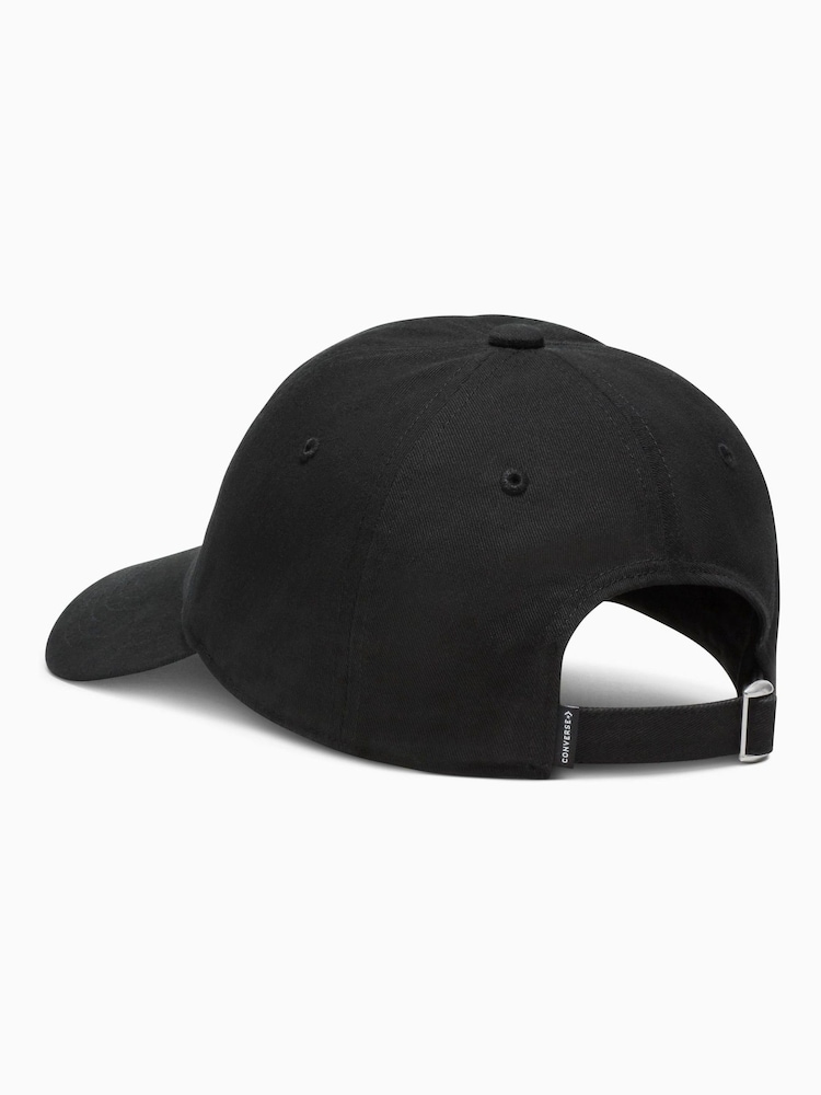 Converse Black Valentines Heart 100% Cotton Cap - Image 4 of 5