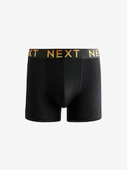 Black Ombre Colour Waistbands Rich Trunk Boxers 10 Pack - Image 10 of 13