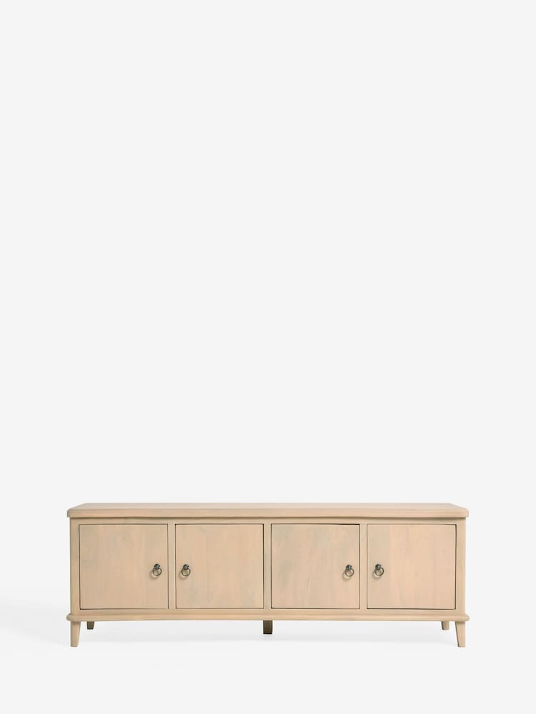 Light Sadie Soild Mango Wood Up to 65 inch TV Unit - Image 2 of 11