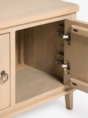 Light Sadie Soild Mango Wood Up to 65 inch TV Unit - Image 8 of 11