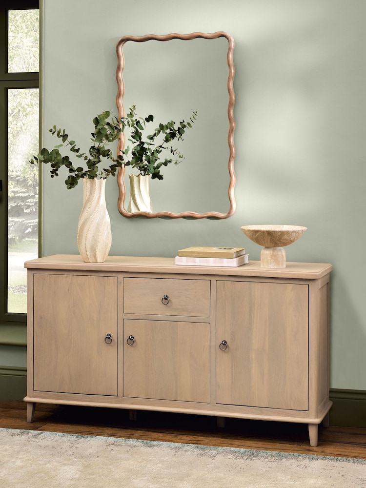 Light Sadie Soild Mango Wood Large Sideboard - Image 1 of 12