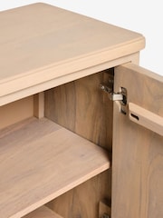 Light Sadie Soild Mango Wood Large Sideboard - Image 10 of 12