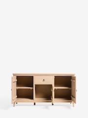 Light Sadie Soild Mango Wood Large Sideboard - Image 4 of 12
