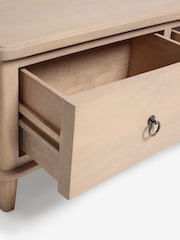 Light Sadie Soild Mango Wood Storage Coffee Table - Image 5 of 9