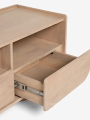 Light Blythe Solid Mango Wood Wide TV Unit - Image 10 of 10