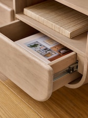 Light Blythe Solid Mango Wood Wide TV Unit - Image 5 of 10