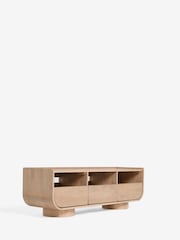 Light Blythe Solid Mango Wood Wide TV Unit - Image 7 of 10