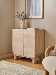 Light Blythe Solid Mango Wood Small Sideboard - Image 1 of 9