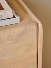 Light Blythe Solid Mango Wood Small Sideboard - Image 4 of 9