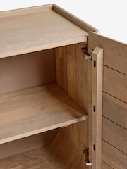 Light Blythe Solid Mango Wood Small Sideboard - Image 9 of 9