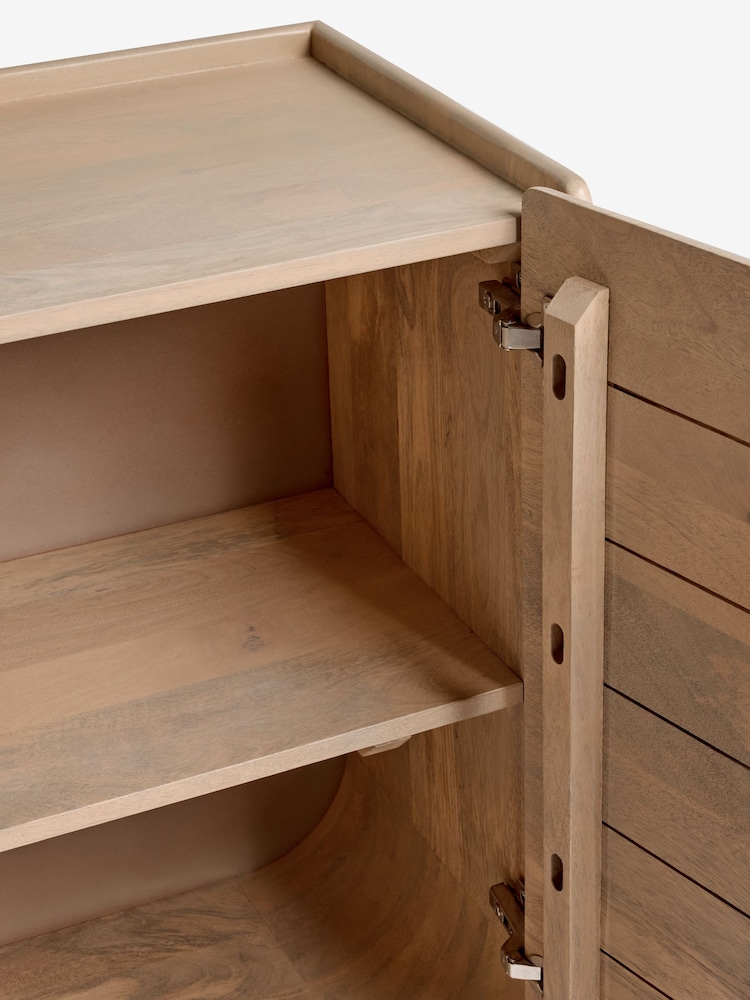 Light Blythe Solid Mango Wood Small Sideboard - Image 9 of 9