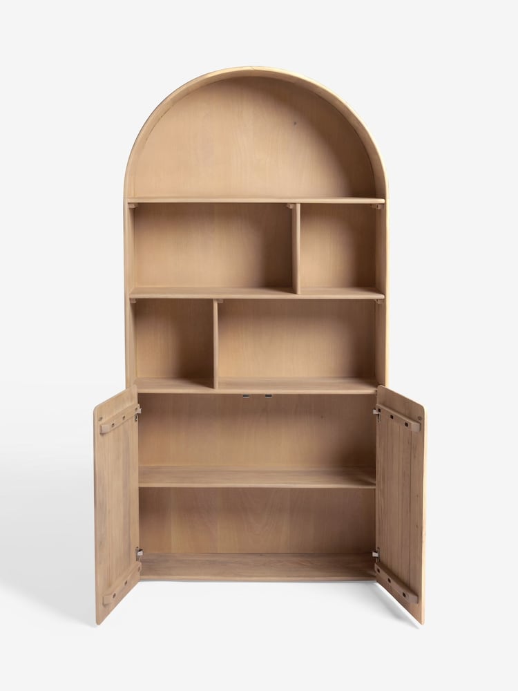 Light Blythe Solid Mango Wood Storage Shelf - Image 2 of 4