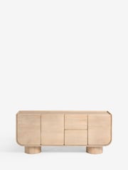 Light Blythe Solid Mango Wood Large Sideboard - Image 4 of 10