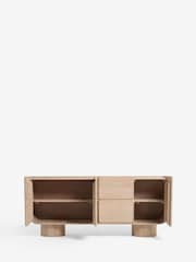 Light Blythe Solid Mango Wood Large Sideboard - Image 6 of 10