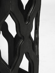 Black Inder Solid Mango Wood Side Table - Image 5 of 5