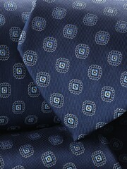 Charles Tyrwhitt Blue Stain Resistant Pattern Tie - Image 2 of 2