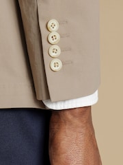 Charles Tyrwhitt Natural Cotton Stretch Jackets - Image 3 of 4