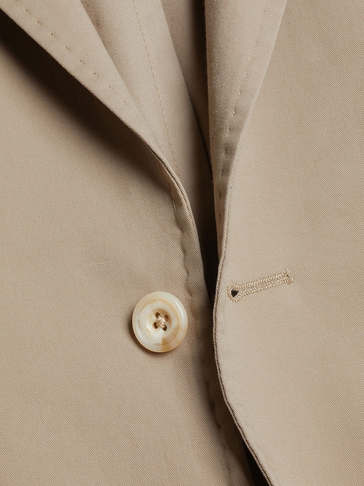 Charles Tyrwhitt Natural Cotton Stretch Jackets - Image 4 of 4
