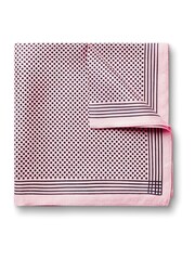 Charles Tyrwhitt Pink Silk Spot Pocket Square - Image 1 of 3