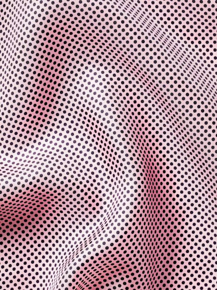 Charles Tyrwhitt Pink Silk Spot Pocket Square - Image 3 of 3