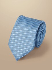Charles Tyrwhitt Blue Stain Resistant Pattern Tie - Image 1 of 2