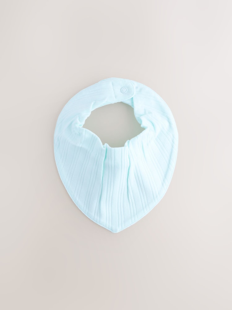 Vrolijke pasteltint - Babyslabbetjes van 100% katoen verpakking van 5 - Image 3 of 8