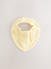 Helle Pastellfarbe - Baby Dribble-Lätzchen aus 100 % Baumwolle im 5er-Pack - Bild 5 von 8