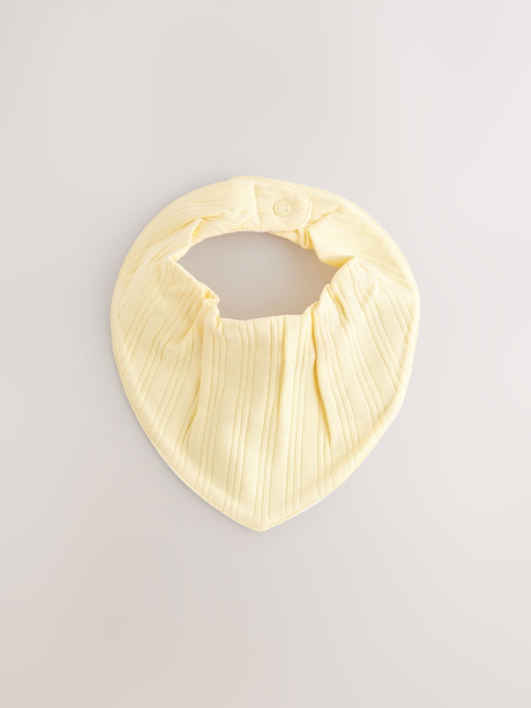 Vrolijke pasteltint - Babyslabbetjes van 100% katoen verpakking van 5 - Image 5 of 8