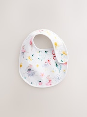 Pink Mouse Baby Bibs 5 Pack - Image 6 of 8