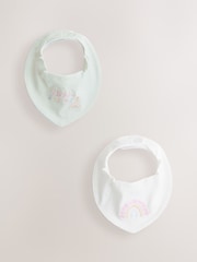 Sage Green Sister Baby Family Bibs 2 Pack - Image 1 of 5