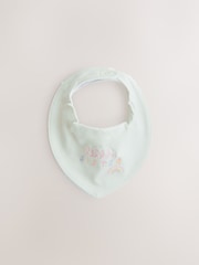 Sage Green Sister Baby Family Bibs 2 Pack - Image 2 of 5