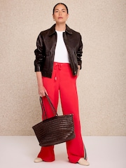 Mint Velvet laterale Dungă Pantaloni largi - Imaginea 3 din 7