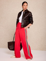 Mint Velvet laterale Dungă Pantaloni largi - Imaginea 5 din 7