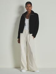 LES 100 CIEL Reiss | Les 100 Ciels Textured Wool Jacket - Bild 3 von 6