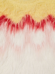 Reiss Multi Fuzz 9-13 yrs Fluffy Jumper - Image 4 of 4