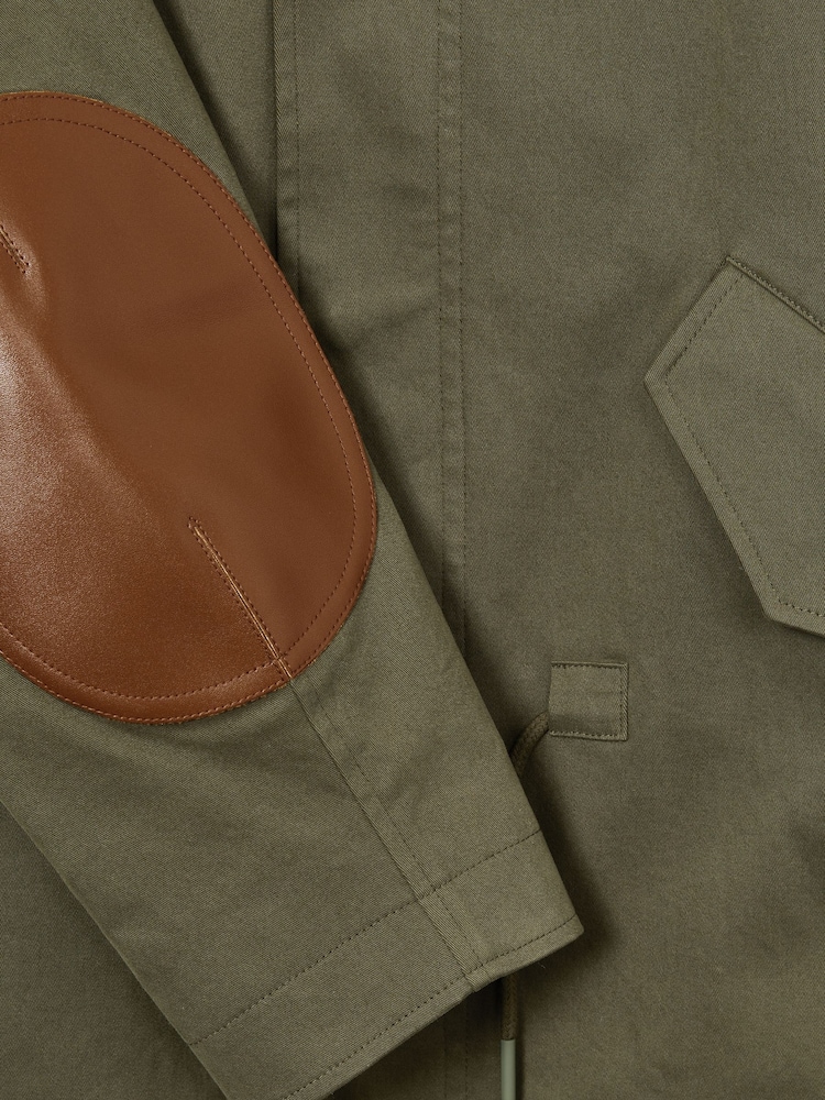 Reiss Khaki Karmie 9-13 yrs Cotton-Blend Gabardine Utility Coat - Image 5 of 5