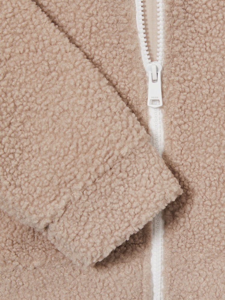 Reiss Mink Zuri 4-9 yrs Fleece Hoodie and Joggers Set - Image 5 of 5