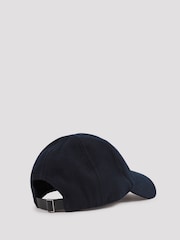 Reiss Navy/Black Oxy Logan Wool-Blend Brushed Felt Cap - Image 3 of 4