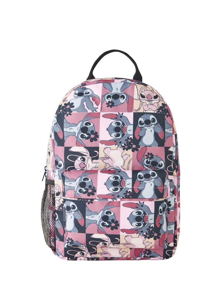 Name It Pink Disney Stitch Backpack - Image 3 of 3 Name It Pink Disney Stitch Backpack - Image 3 of 3