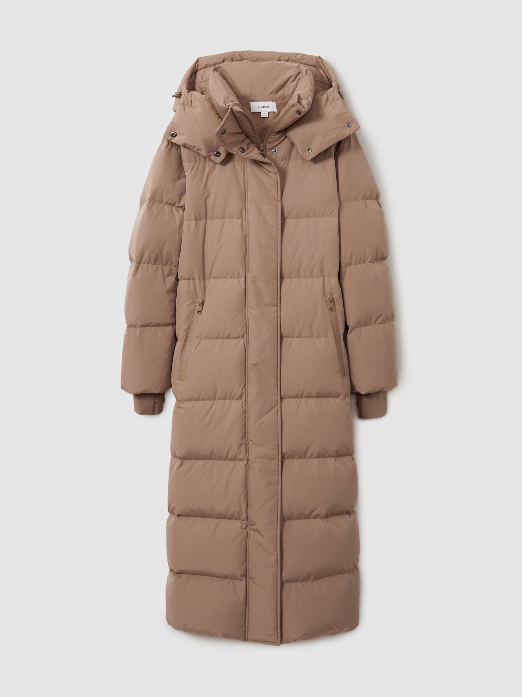 Buy Reiss Mink Neutral Dalby Petite Longline Hooded Puffer Coat from Next South Africa