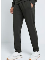 River Island Green Slim Smart Open Hem 100% Cotton Joggers - Image 1 of 4