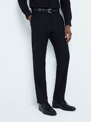 River Island Black Slim Fit Plain Suit Jacket - Image 1 of 6