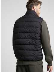 River Island Black Quilted Gilet - Image 2 of 4