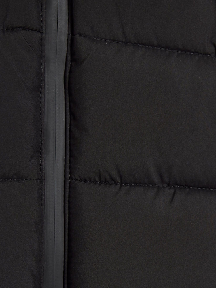 River Island Black Quilted Gilet - Image 4 of 4