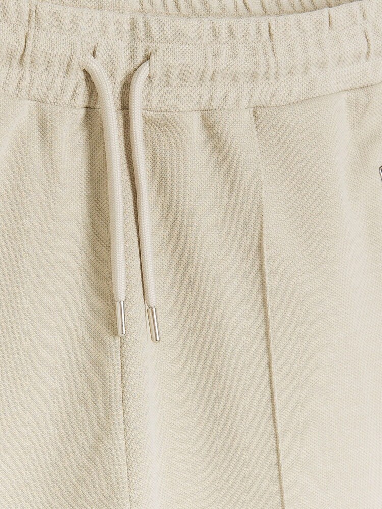 River Island Natural Slim Smart Open Hem 100% Cotton Joggers - Image 4 of 4