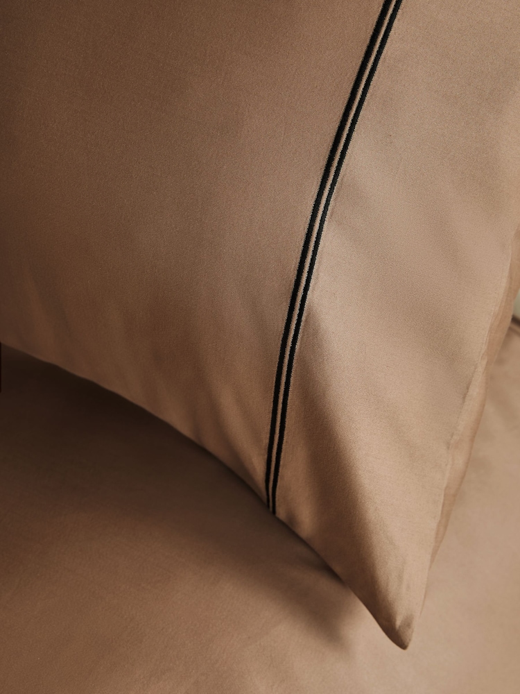 Kolekcija Luxe 600 Thread Count 100% Pamuk Sateen Luksuzni Navlaka za jorgan i jastučnice - Image 3 of 4